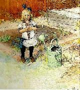 Carl Larsson den underliga dockan France oil painting artist